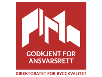 Logo av Godkjent for ansvarsrett